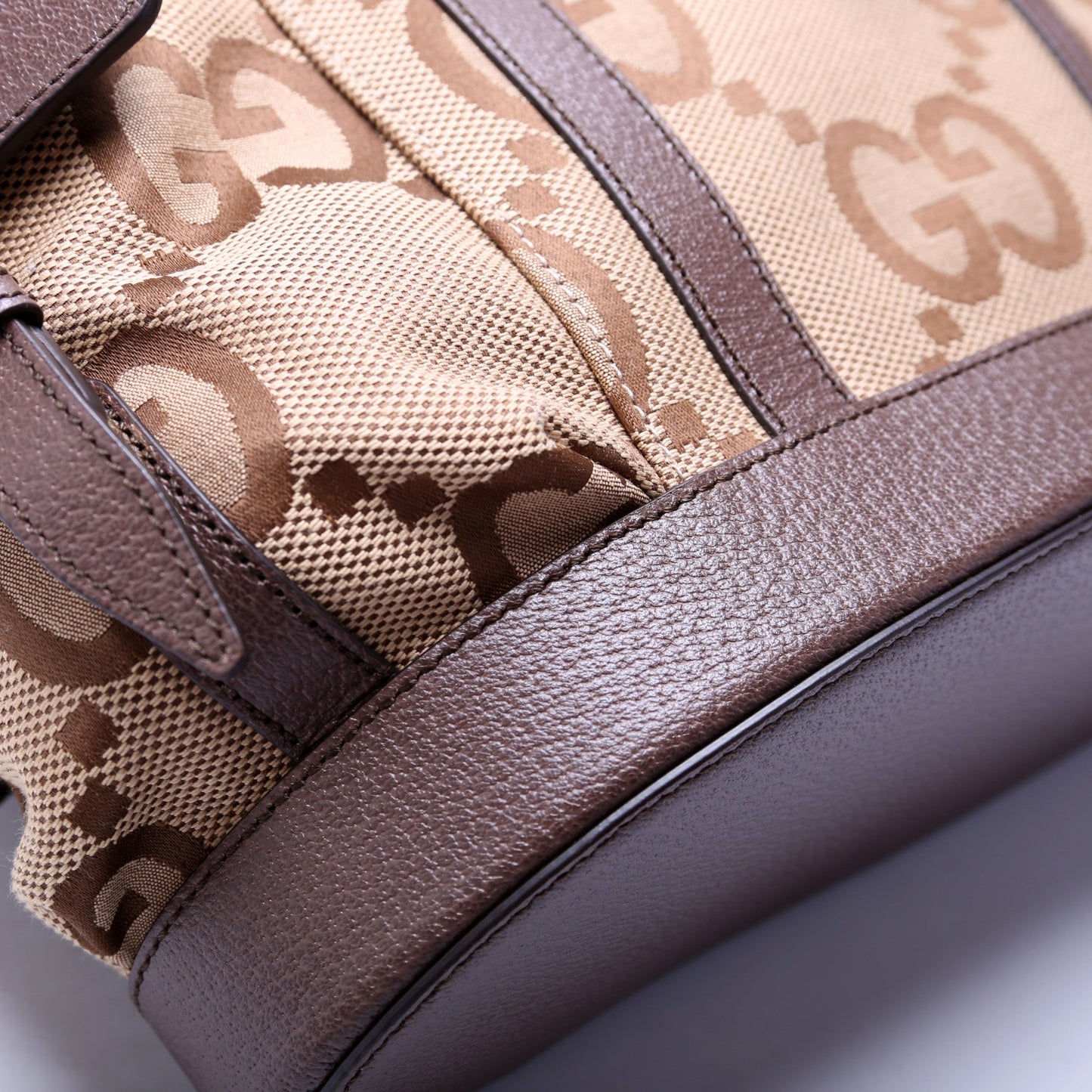 GG Jumbo Canvas Backpack 678829