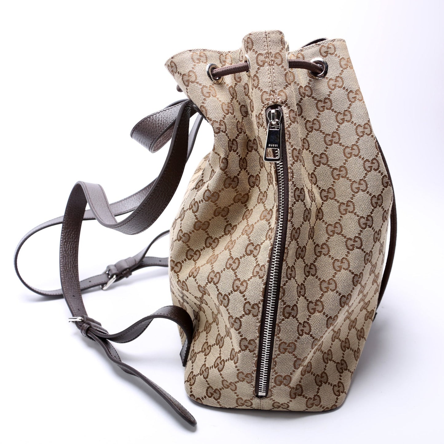 449175 GG Canvas Drawstring Backpack