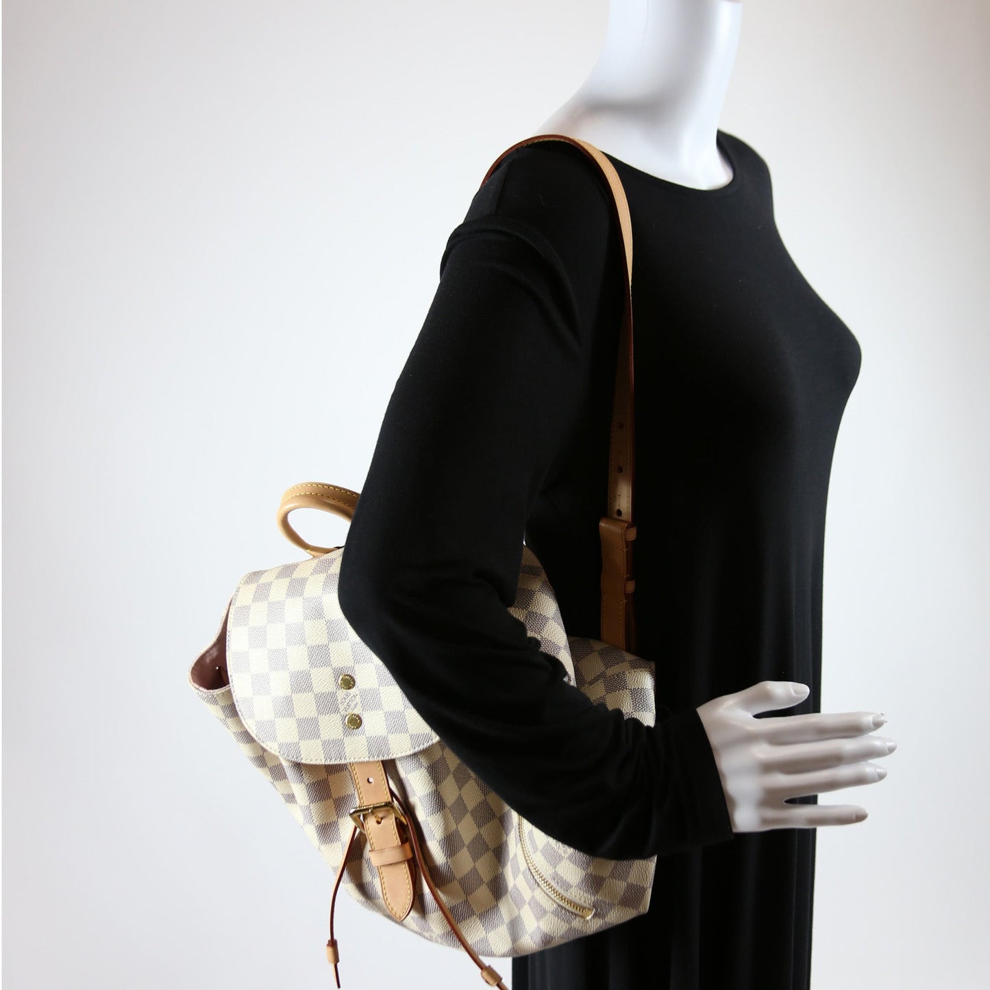 Sperone Backpack Damier Azur