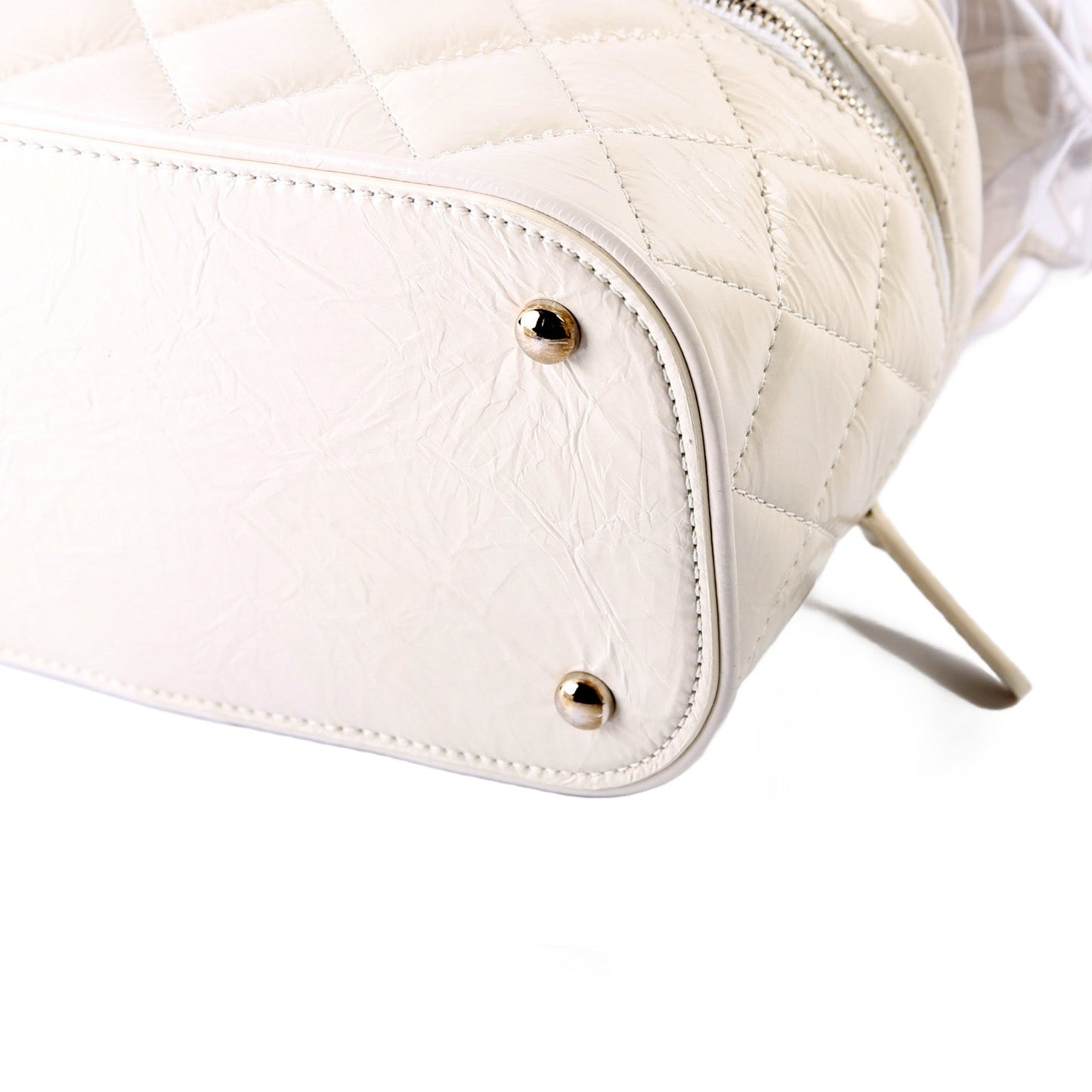 Chanel Aquarium Shoulder Bag PVC/Shiny Calfskin 25M