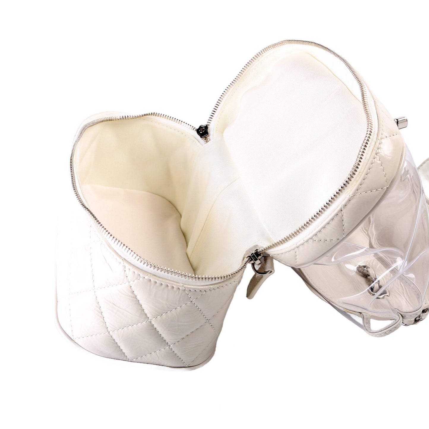 Chanel Aquarium Shoulder Bag PVC/Shiny Calfskin 25M