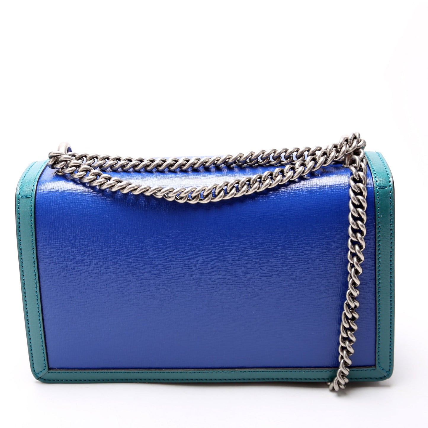 400249 Dionysus Enamel Leather Shoulder Small