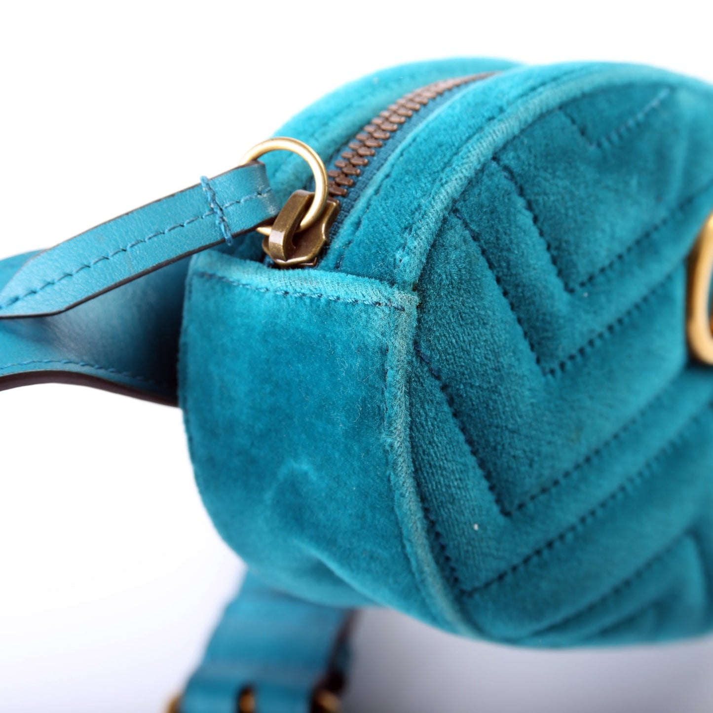 476434 Marmont Velvet Belt Bag