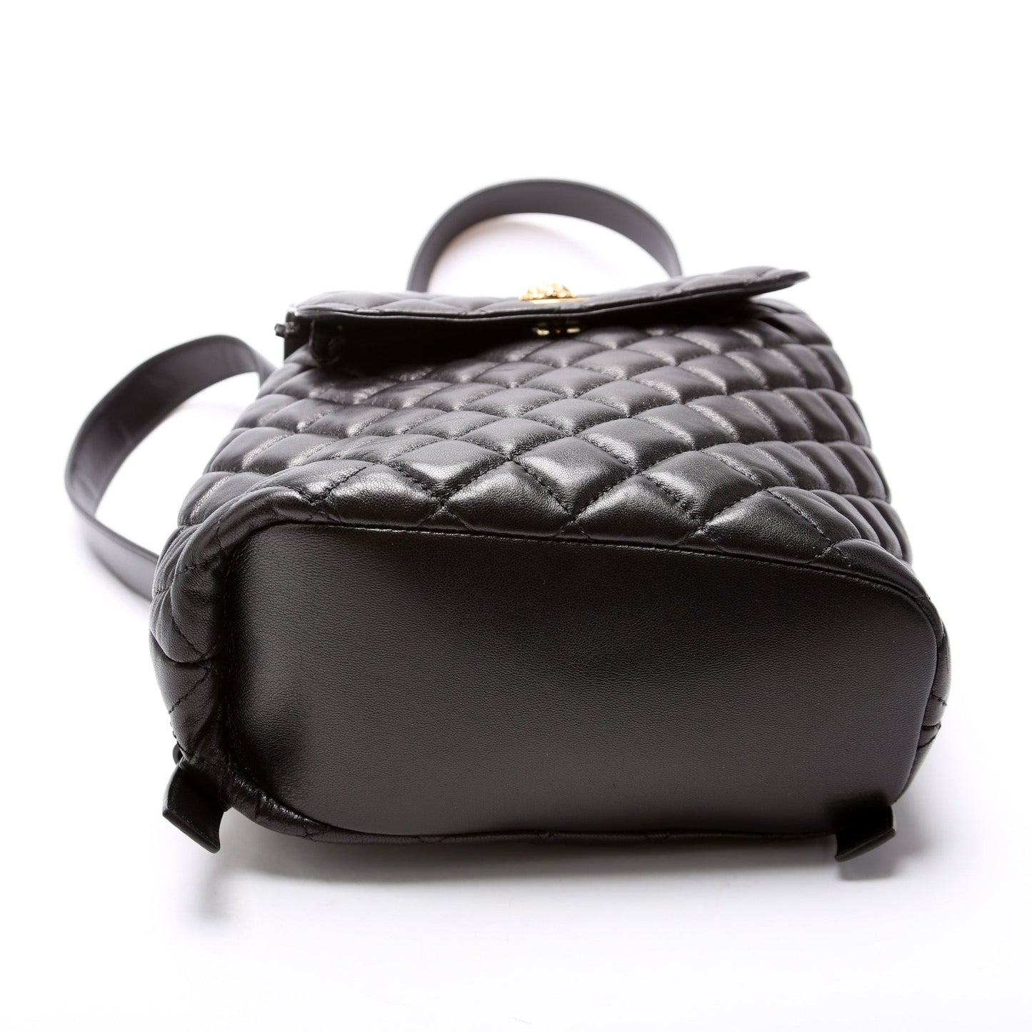 Medusa Quilted Leather Small Backpack
