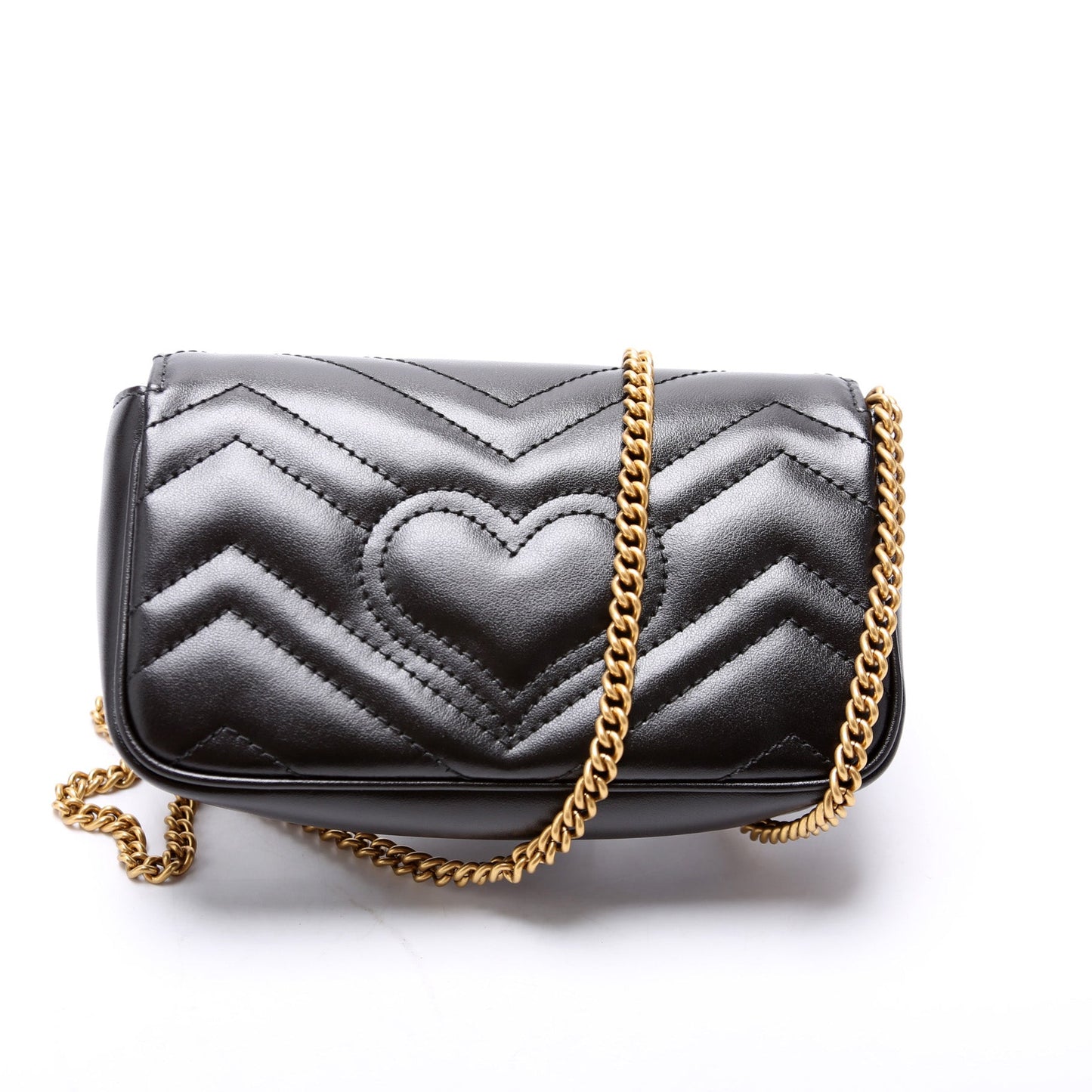 476433 Marmont Leather Super Mini Flap