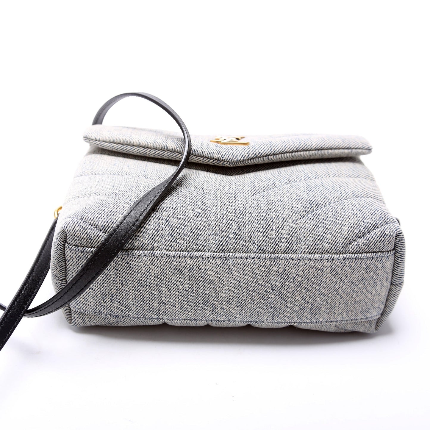 Loulou Satchel Toy Crossbody Denim