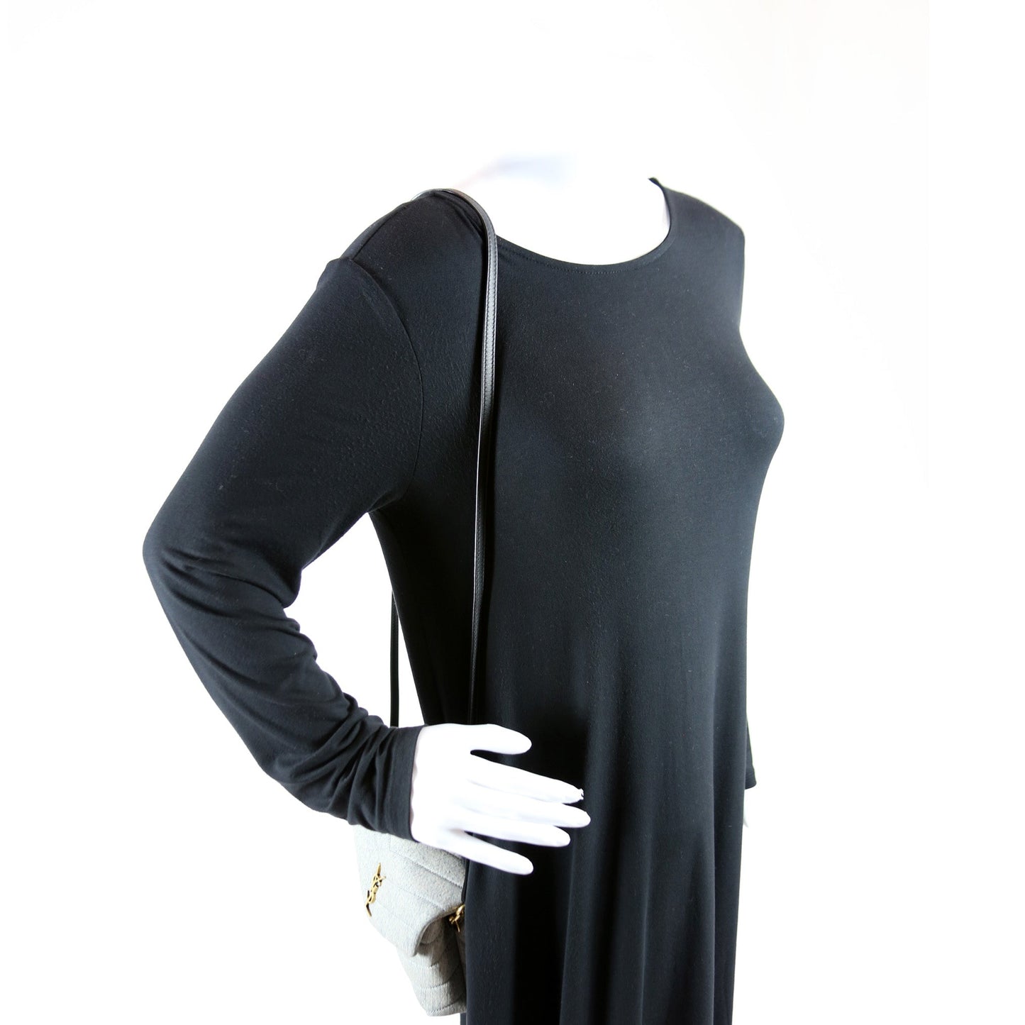 Loulou Satchel Toy Crossbody Denim