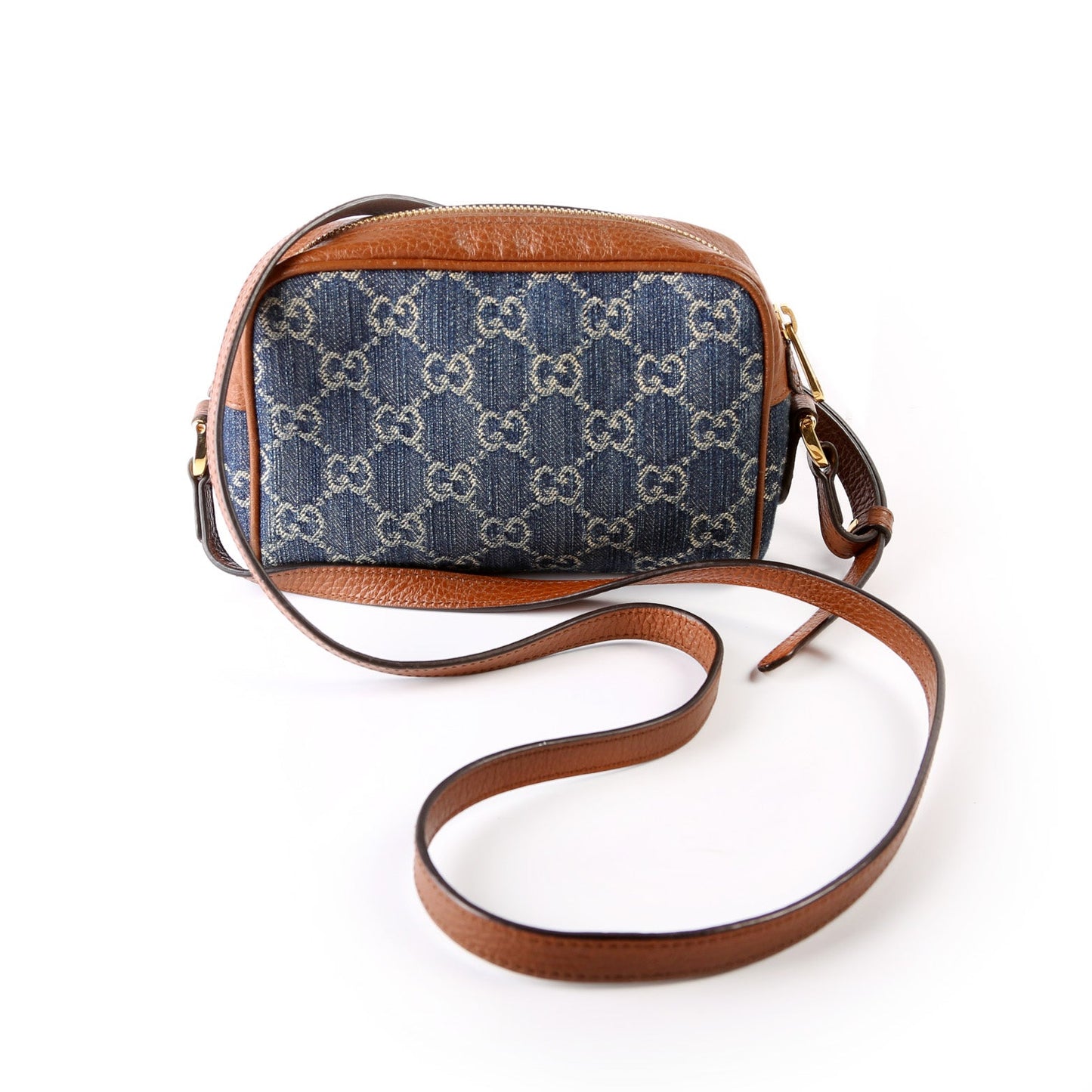 517350 GG Denim Mini Ophidia