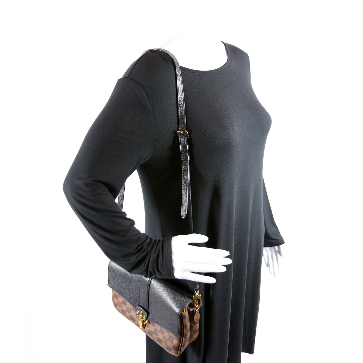 Clapton Crossbody Damier Ebene