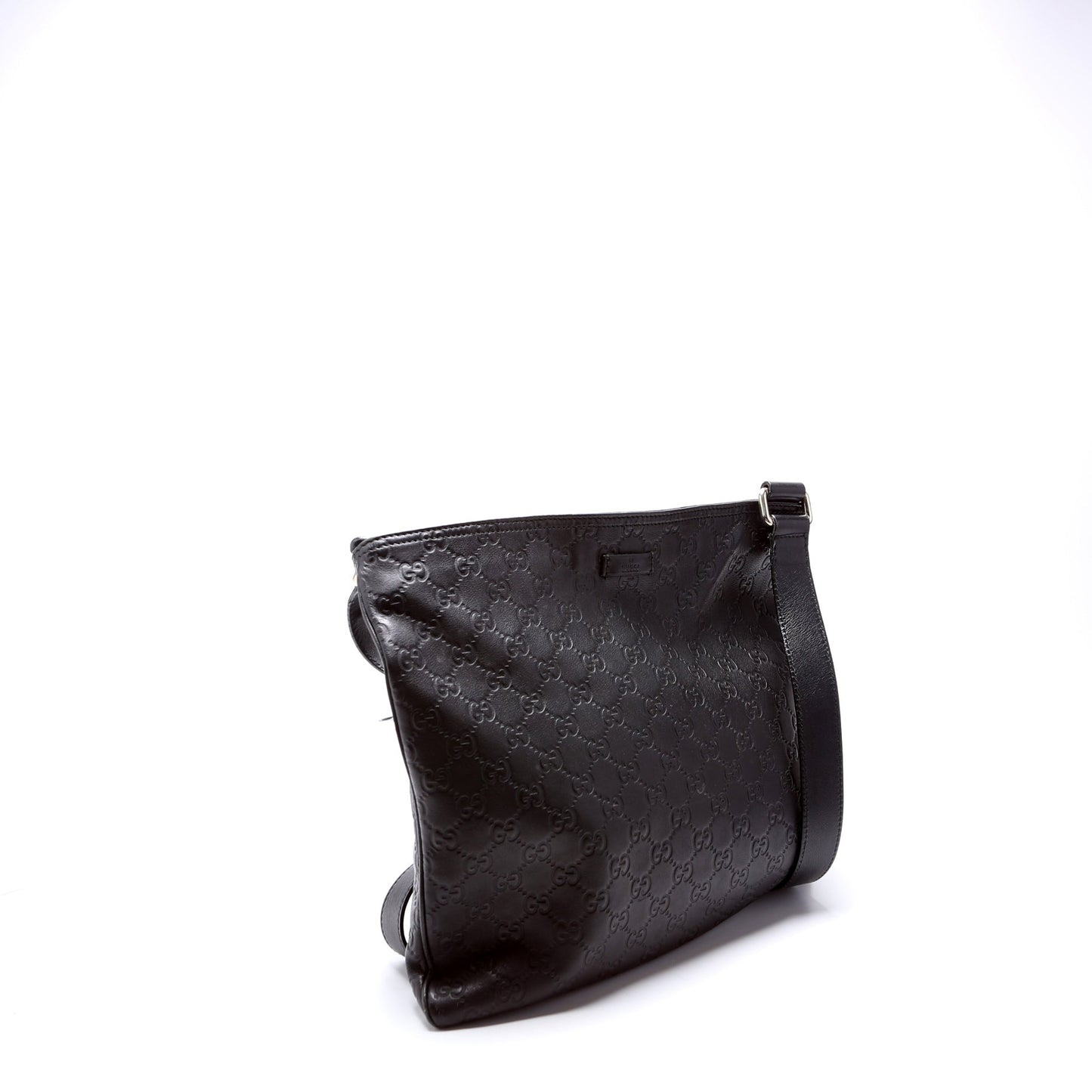 201446 002123 Guccissima Leather Messenger Bag