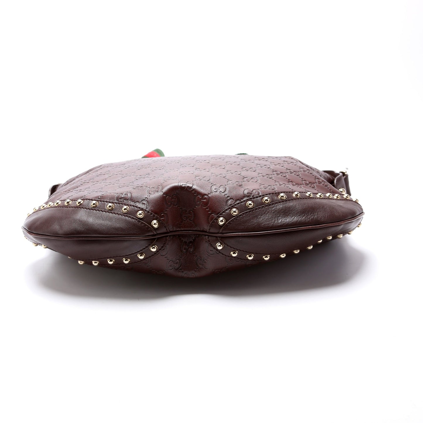 153691 Guccissima Leather Studded Pelham Hobo