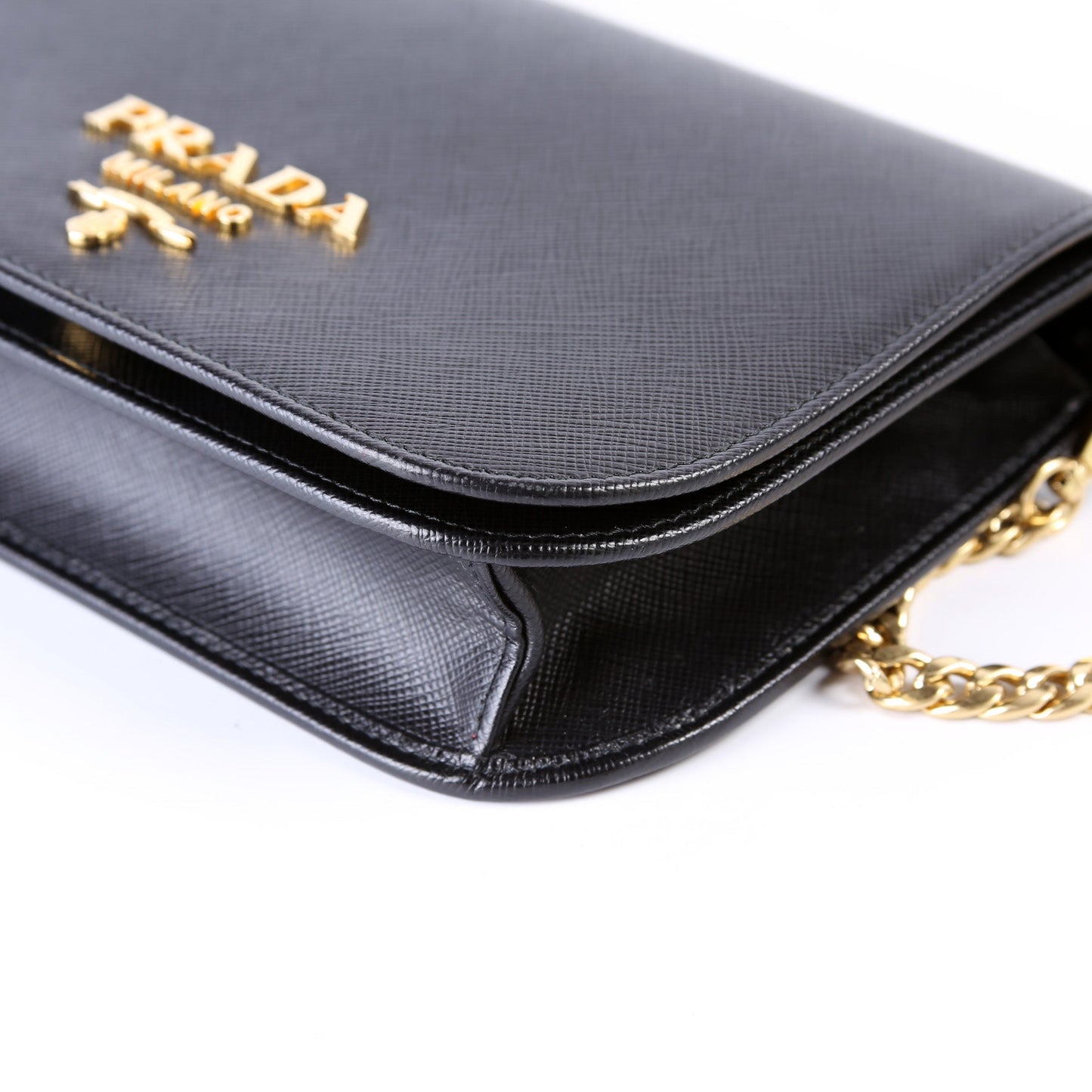 1BP013 Saffiano Lux Flap Crossbody