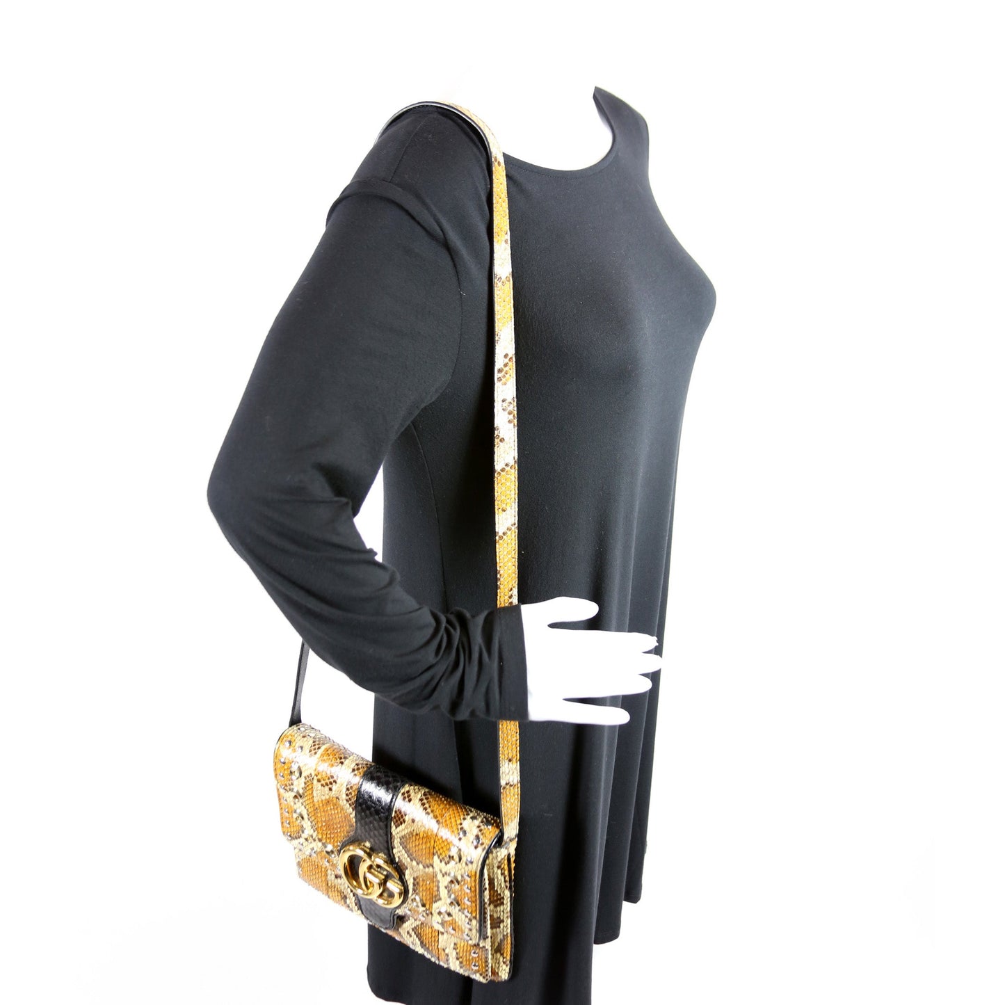 550126 Arli Python Crossbody