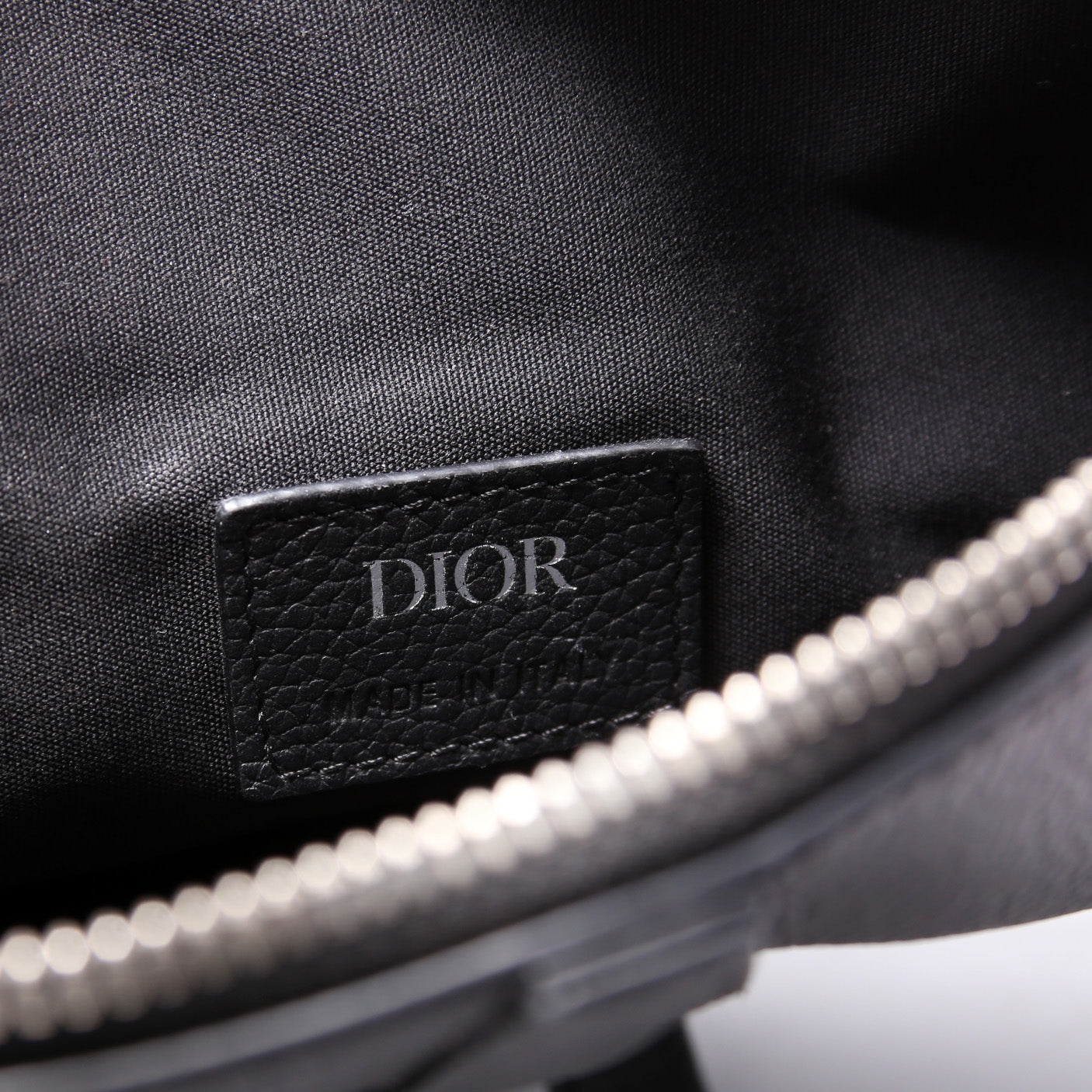 Saddle Crossbody Leather Black