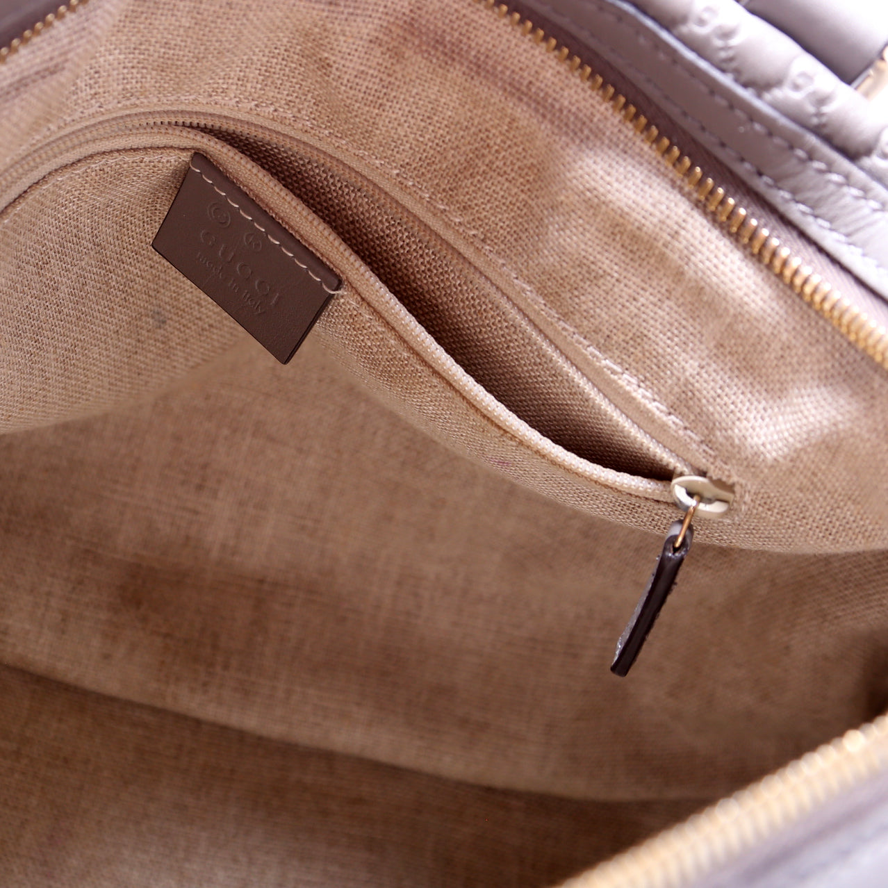 449646 Boston With Strap Guccissima