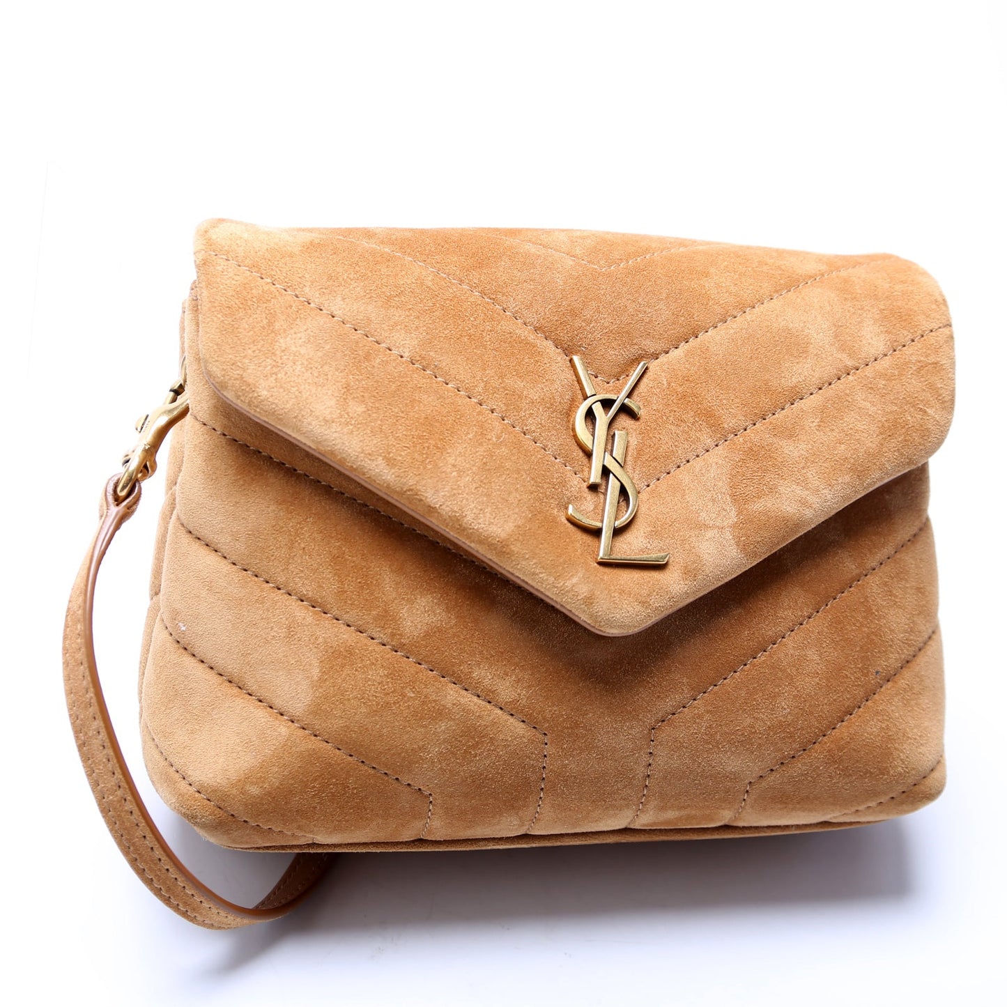 LouLou Suede Satchel Toy Crossbody 678401