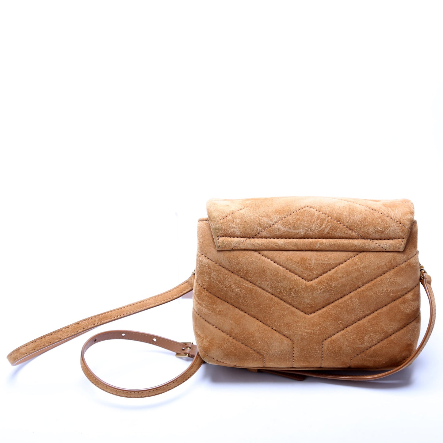 LouLou Suede Satchel Toy Crossbody 678401