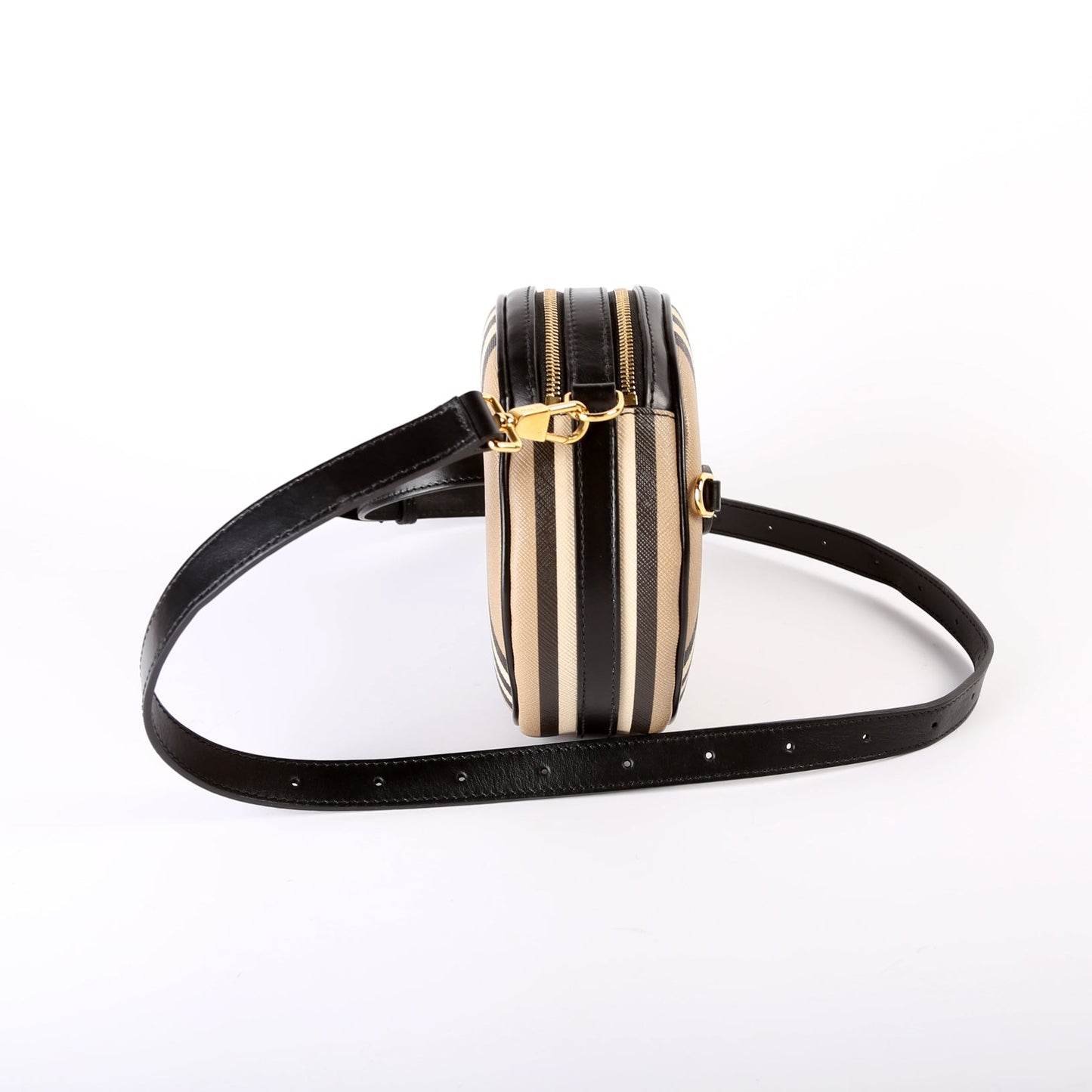 Louise Icon Stripe E-Canvas Crossbody