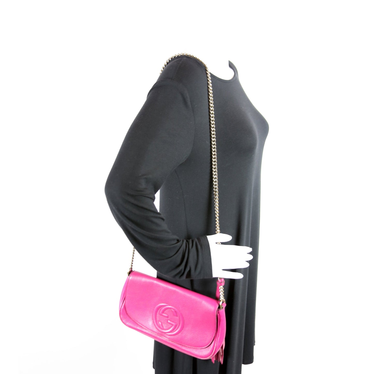 336752 Soho Chain Crossbody Medium