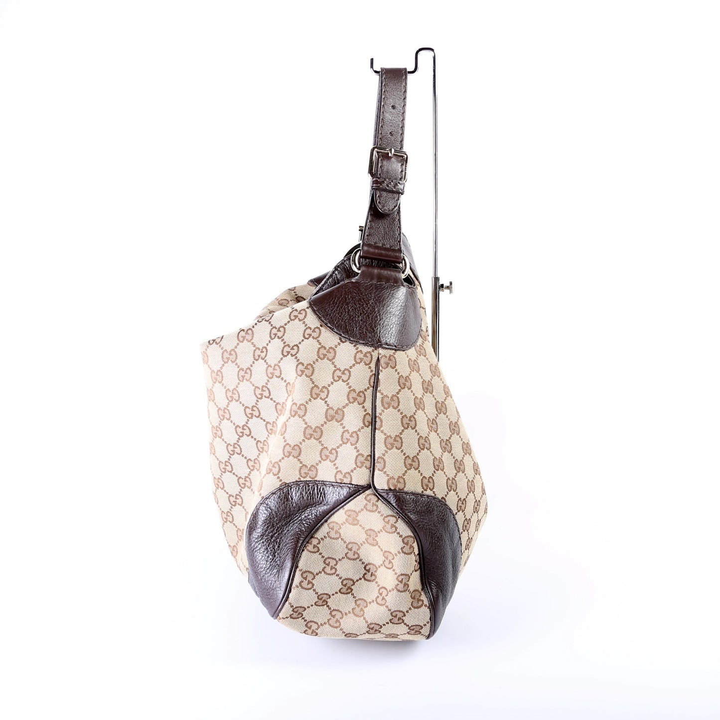 203506 GG Canvas Charlotte Medium Hobo