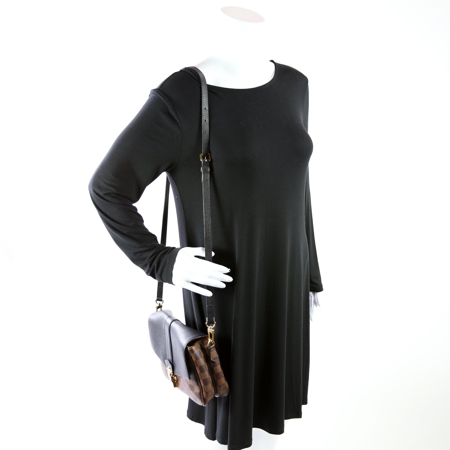 Clapton Crossbody Damier Ebene