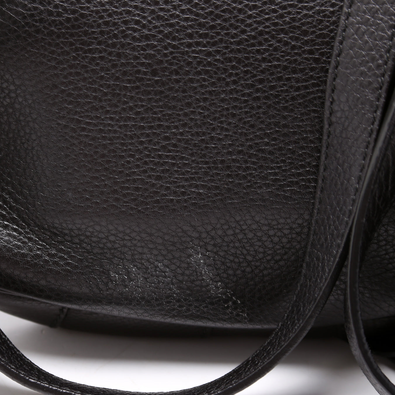 347104 Calfskin Bamboo Nouveau Shoulder Bag Small