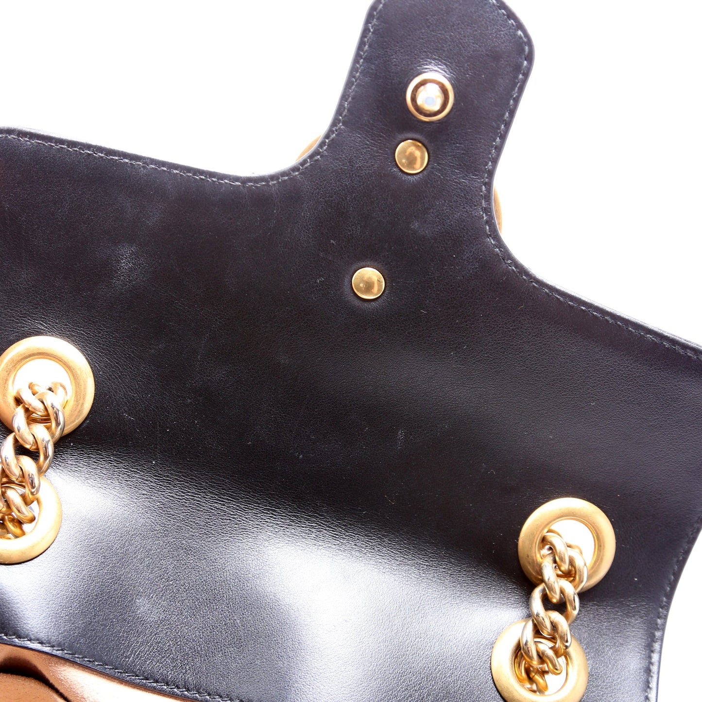 446744 Marmont Leather Shoulder Mini Flap
