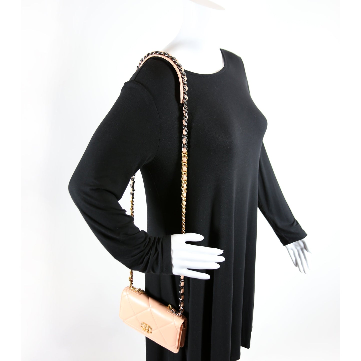 Chanel 19 WOC Quilted Lambskin RFID