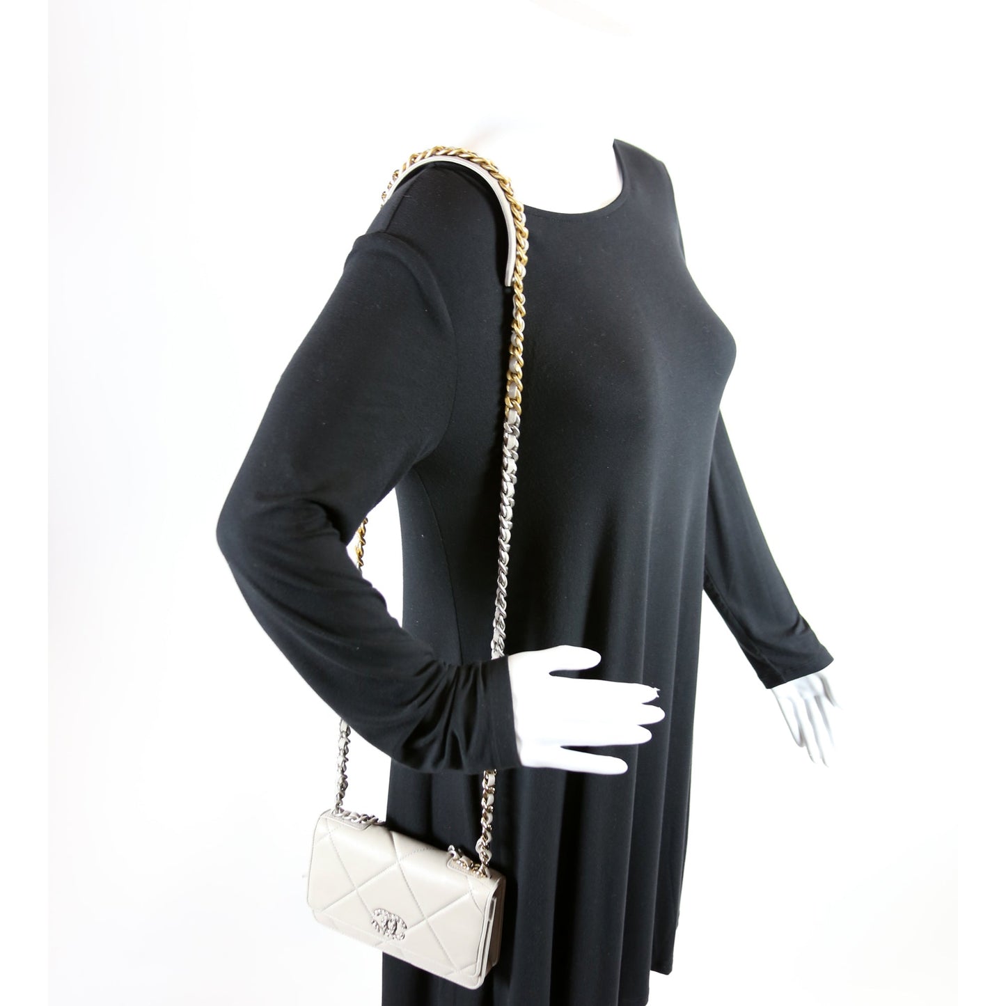 Chanel 19 WOC Quilted Lambskin RFID