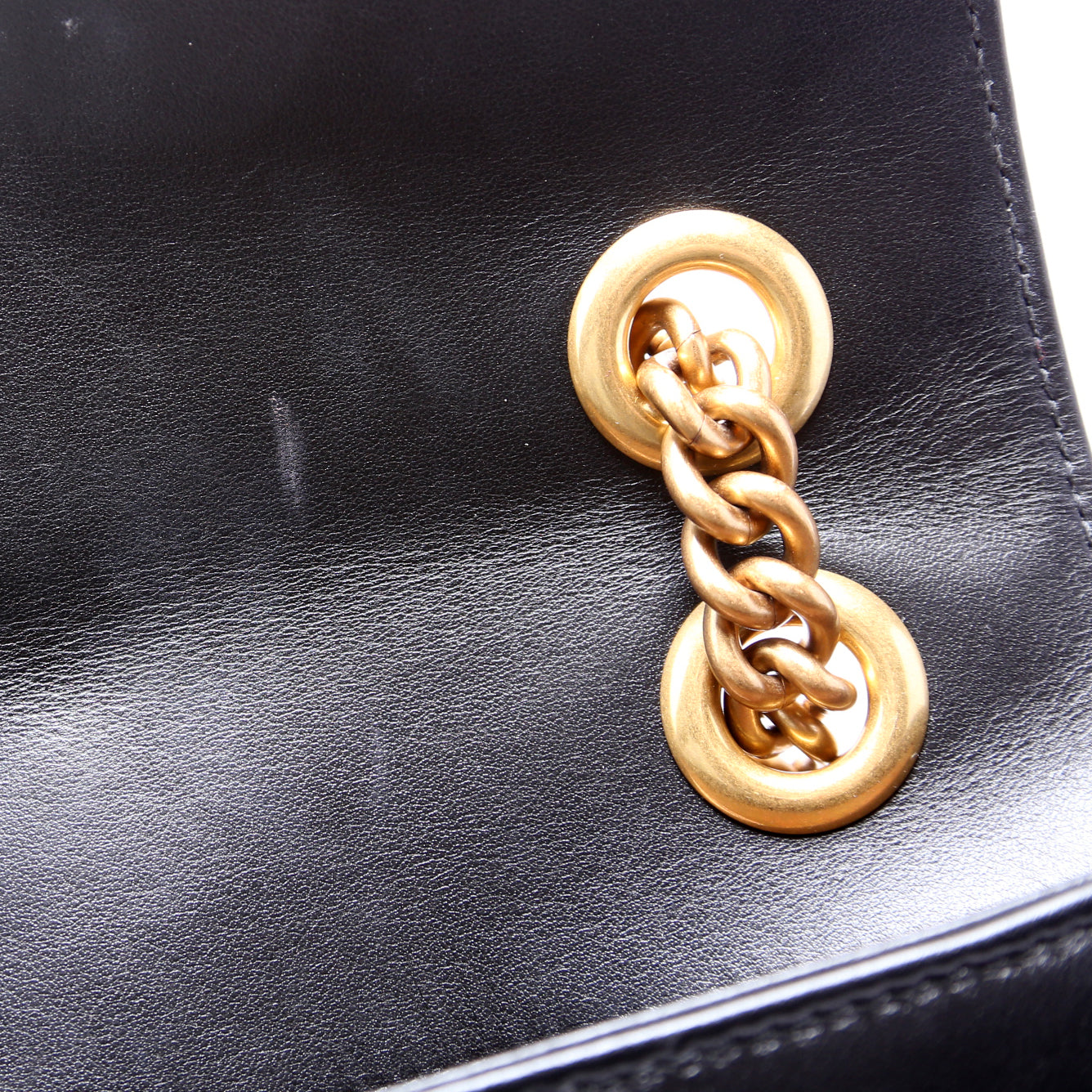 446744 Marmont Leather Shoulder Mini Flap