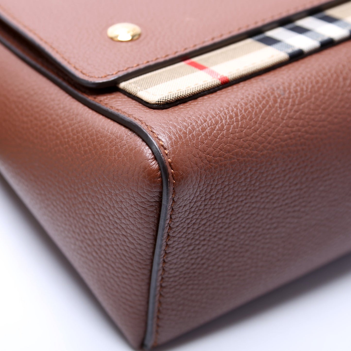 Note Crossbody Leather/Vintage Check