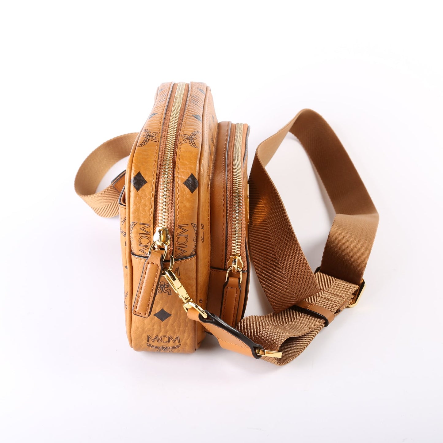 Visetos Aren Small Crossbody Cognac