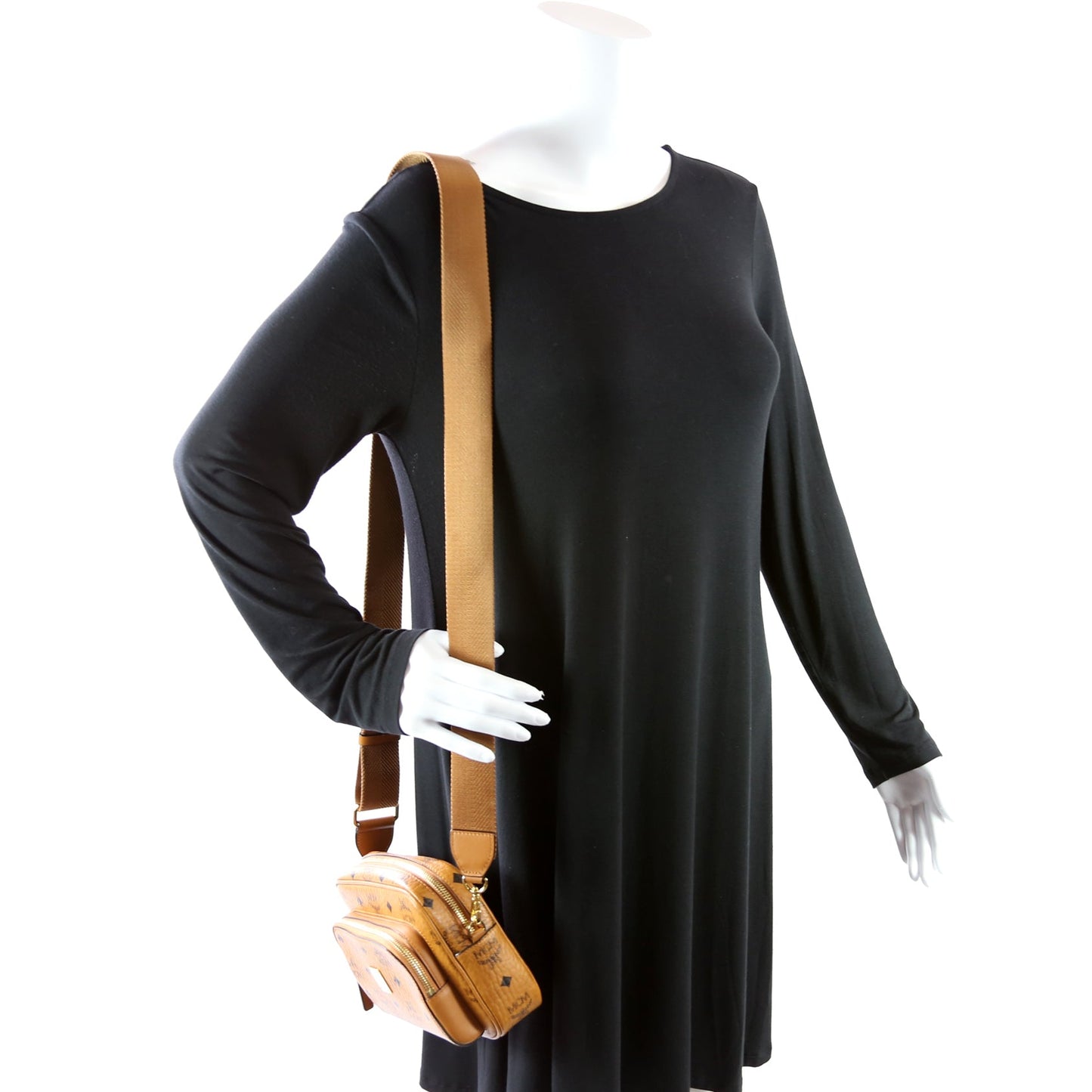 Visetos Aren Small Crossbody Cognac