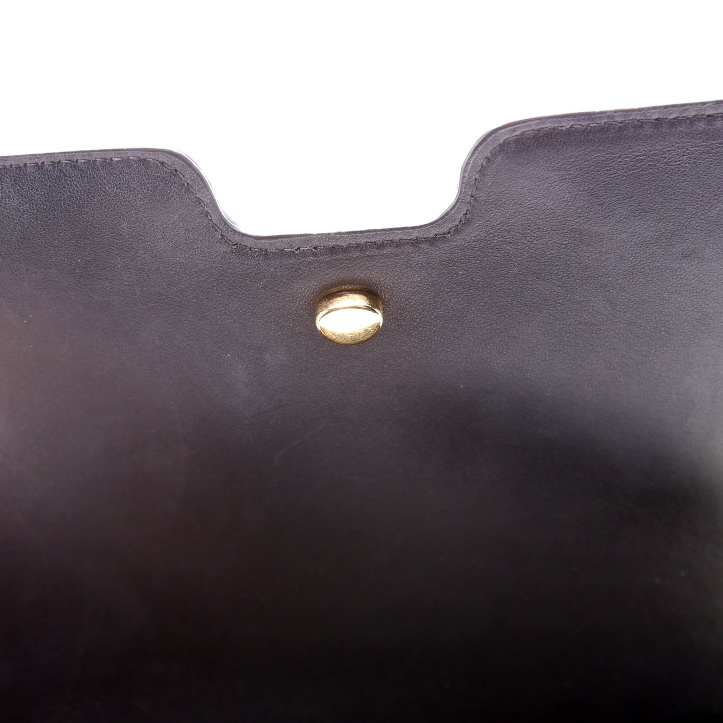 Brit Embossed Leather Crossbody Black