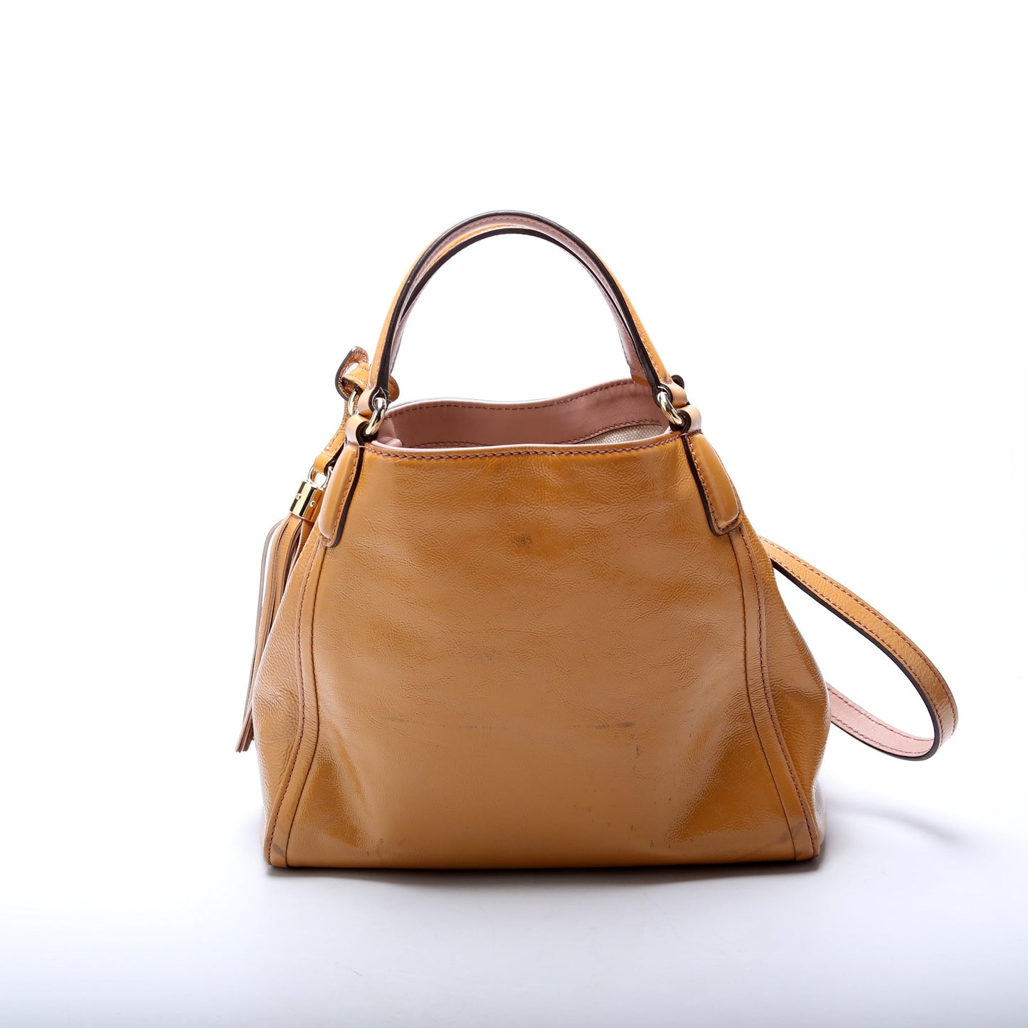 336751 Soho Patent Leather Shoulder