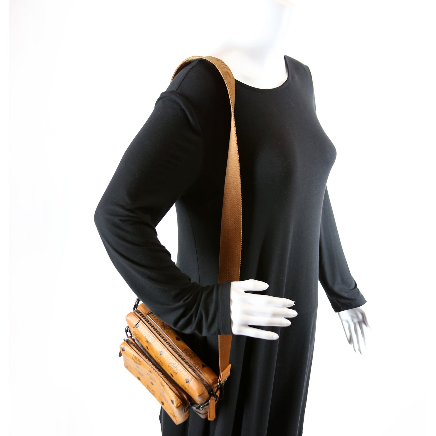 Visetos Klassik Multifunction Crossbody Brown/Black