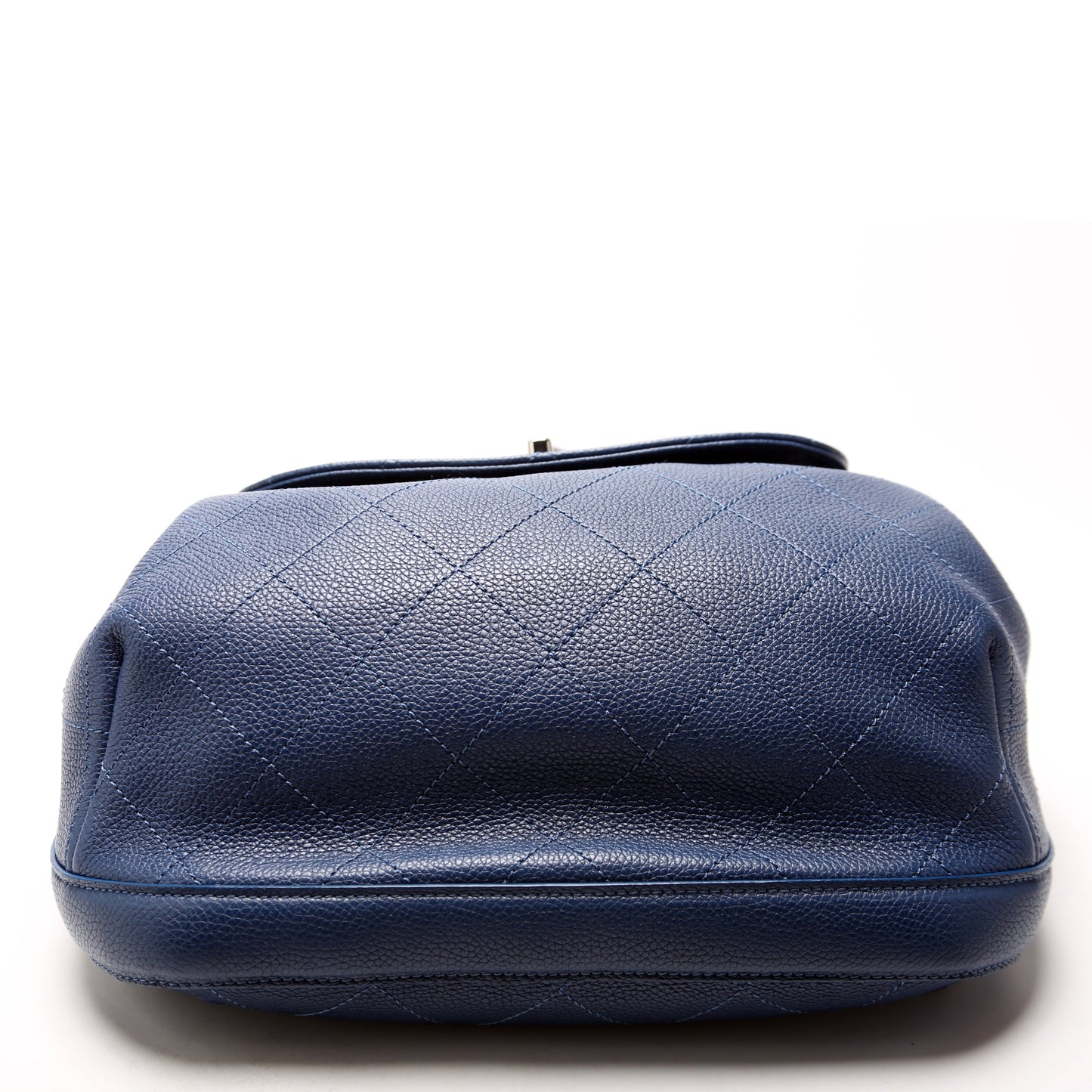 CC Flap Drawstring Backpack Caviar 24M Blue
