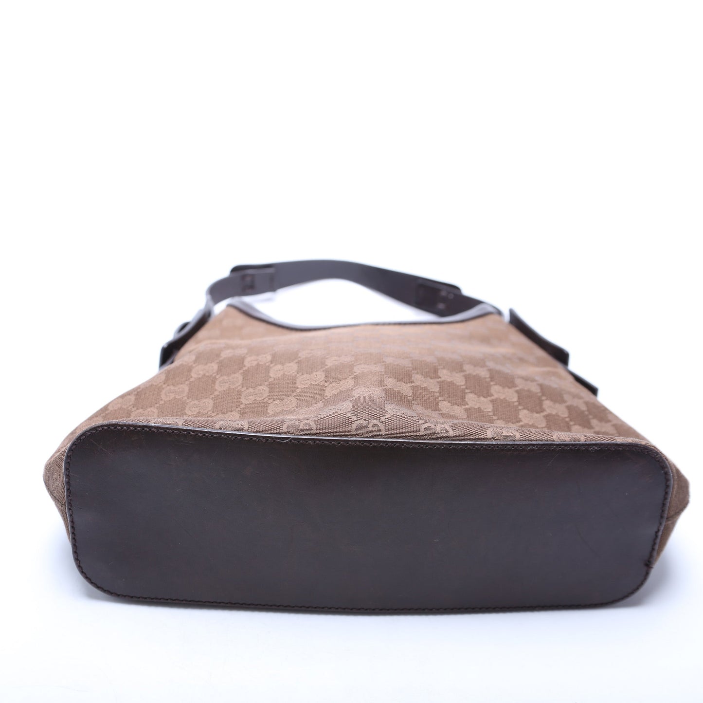 107752 GG Canvas Small Hobo Brown