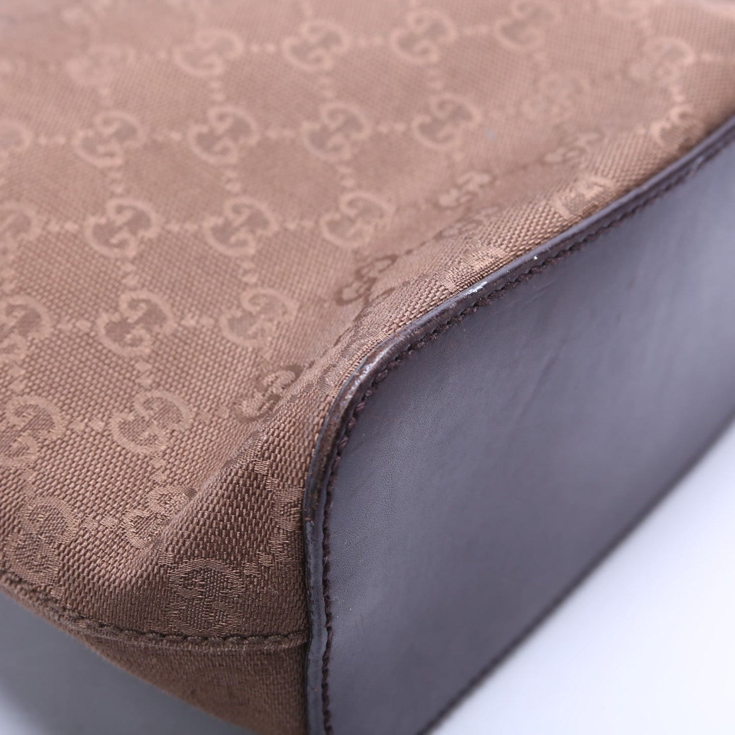 107752 GG Canvas Small Hobo Brown