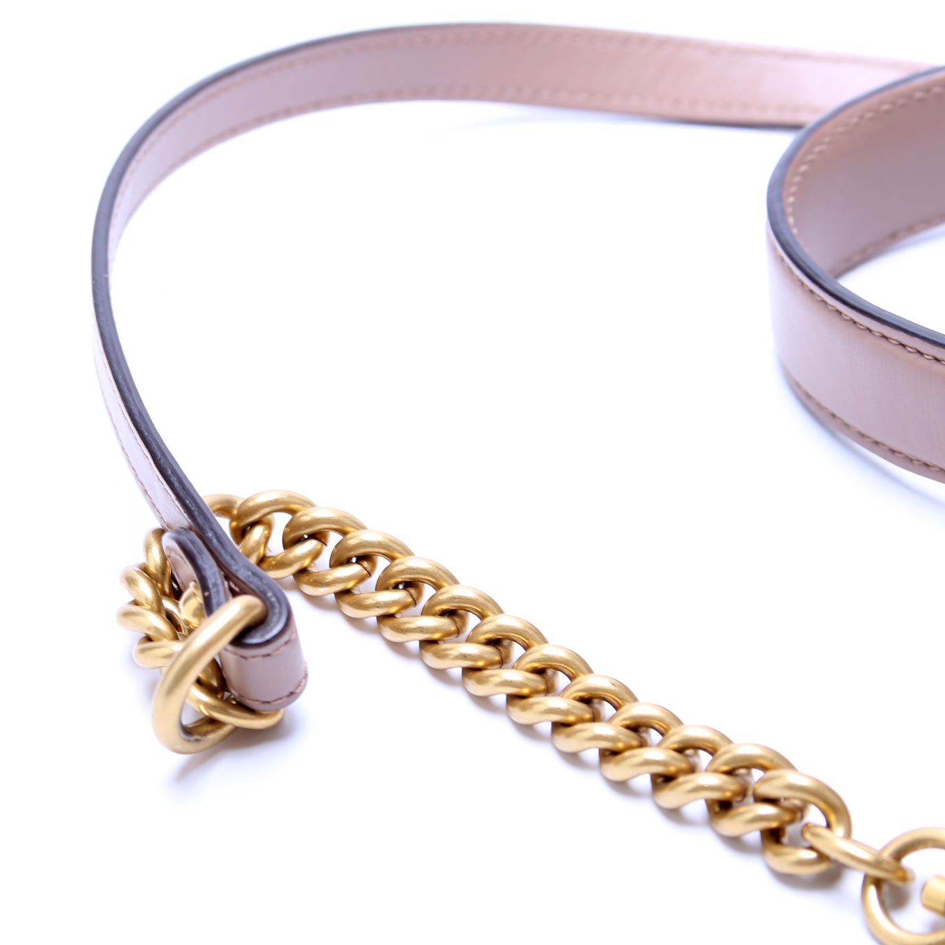 498109 Marmont Top Handle Medium Tan