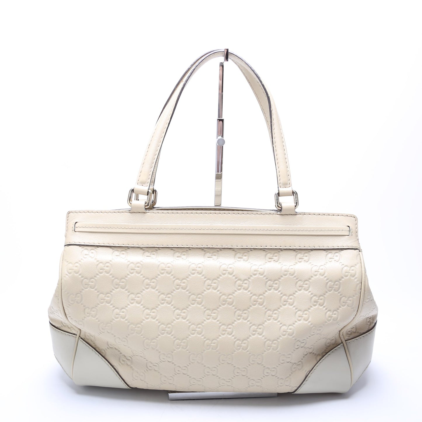 257063 Guccissima Mayfair Ribbon White