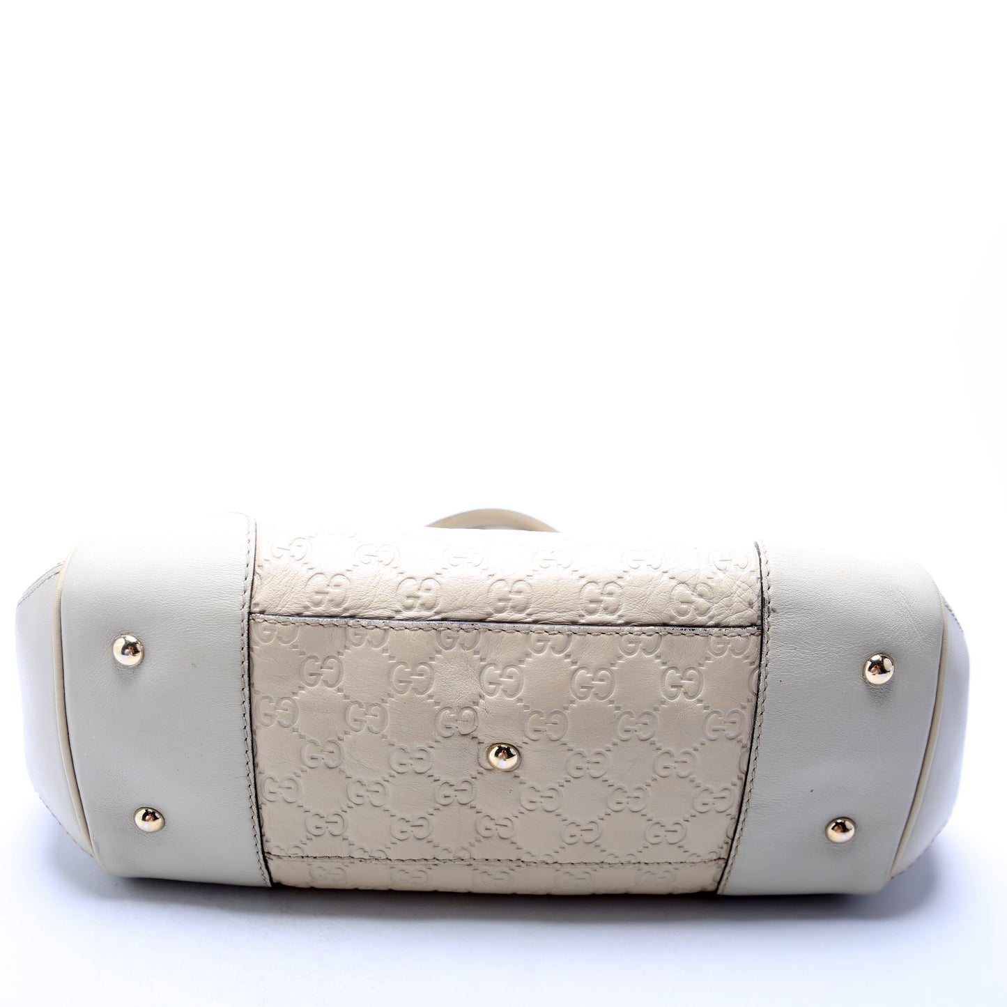 257063 Guccissima Mayfair Ribbon White