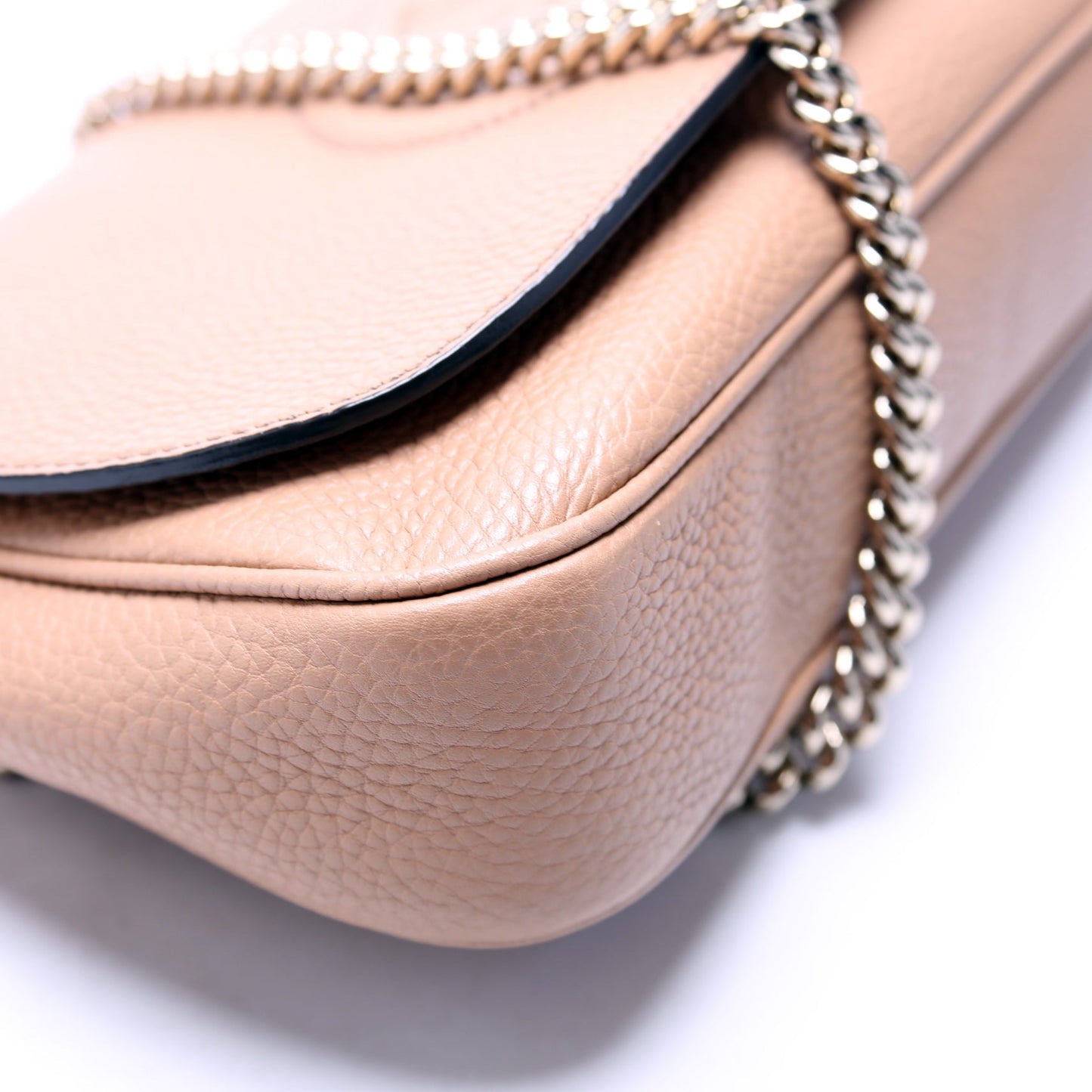 336752 Soho Chain Crossbody Medium Tan
