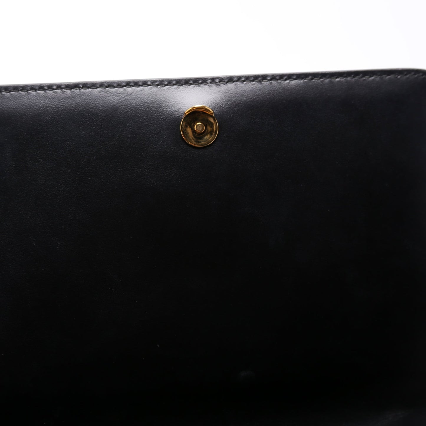 1BD133 Saffiano Chain Crossbody Black
