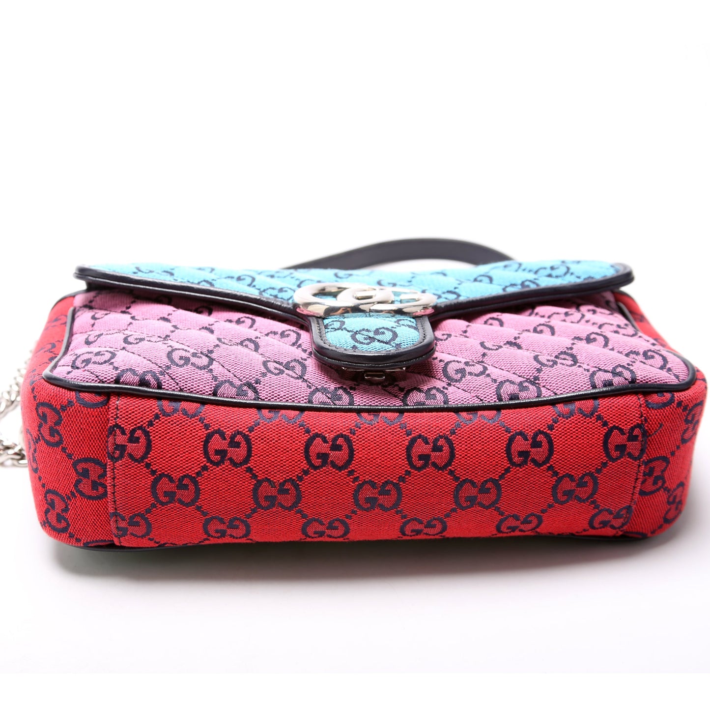 443497 Marmont GG Shoulder Small Flap Multicolor