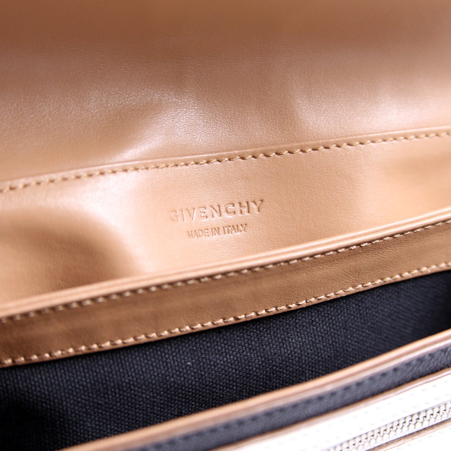 Duetto Leather Crossbody Tan/Black
