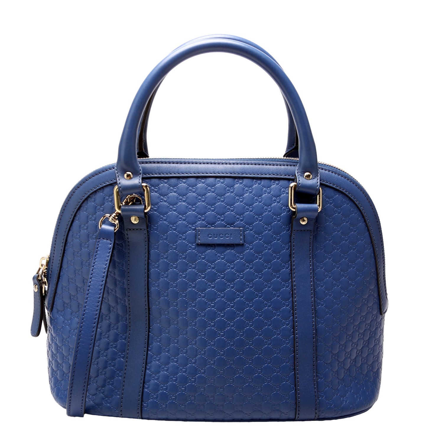 449654 Mini Dome Guccissima Blue