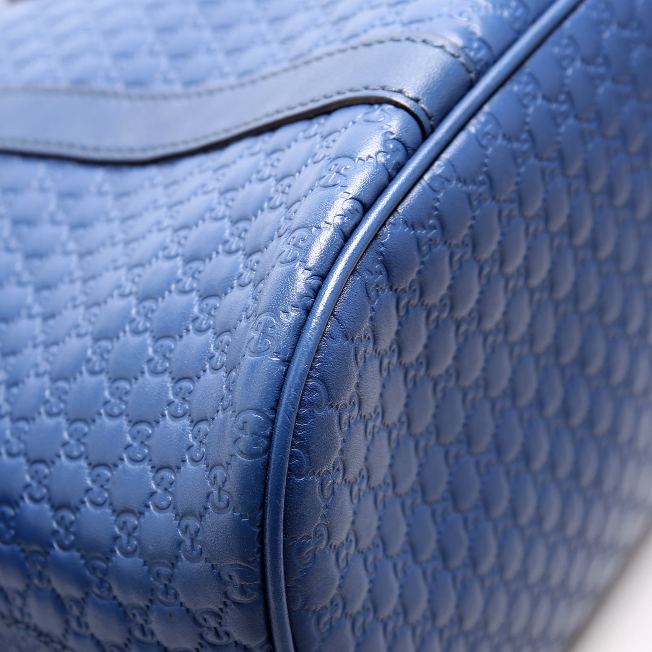 449654 Mini Dome Guccissima Blue