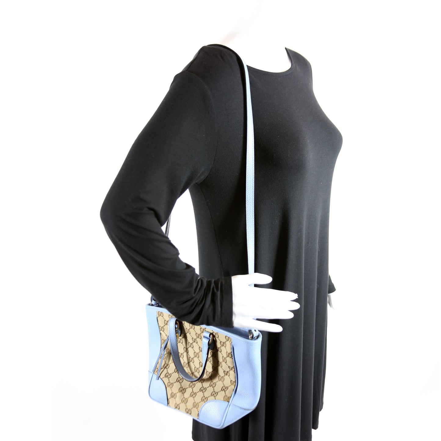 449241 GG Small Crossbody Blue