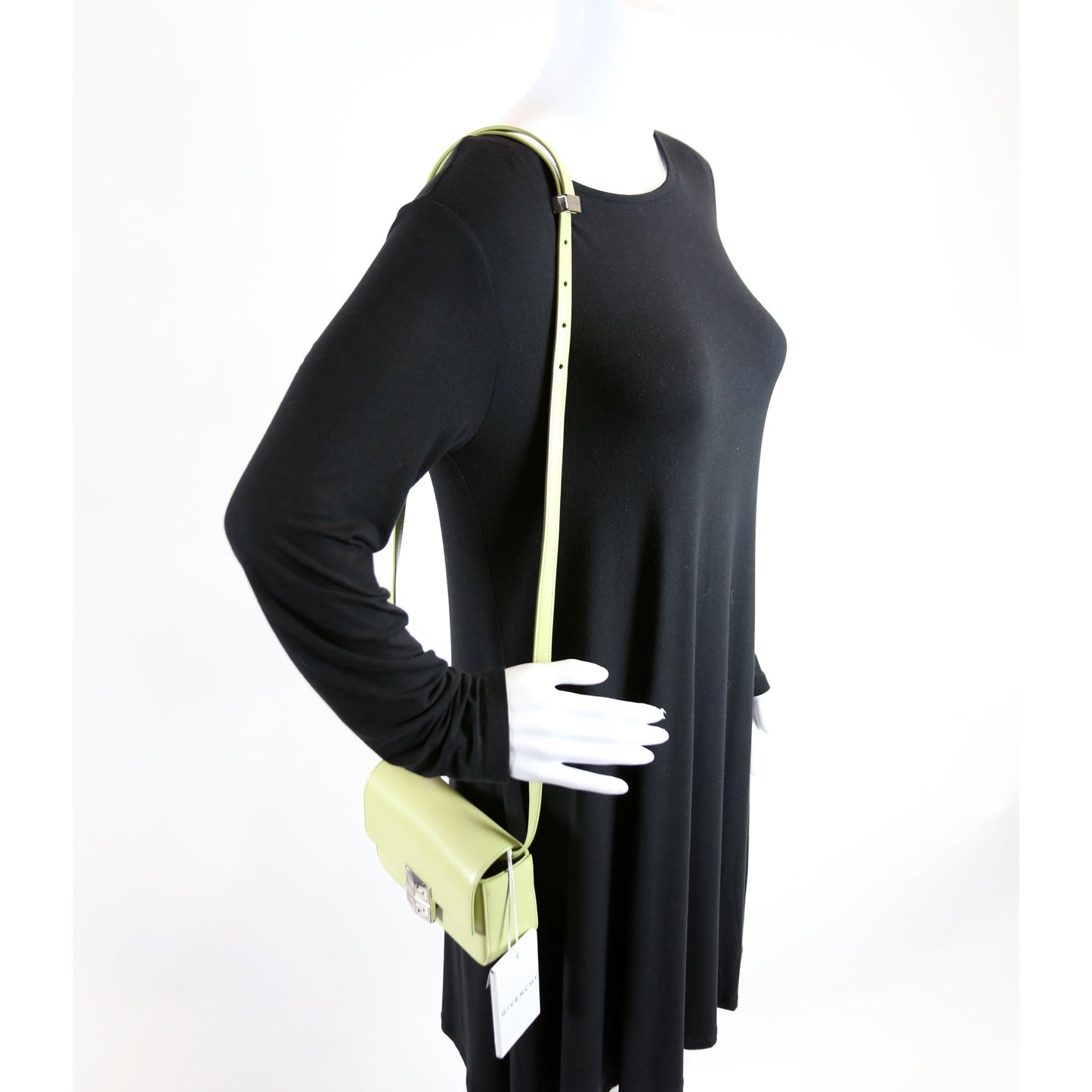 4G Mini Crossbody Bag Leather Green